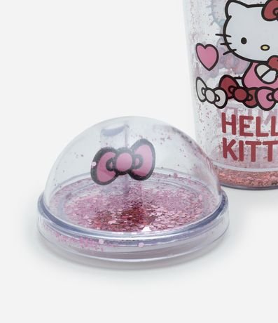 Vaso con Pajita Reutilizable de Hello Kitty 3