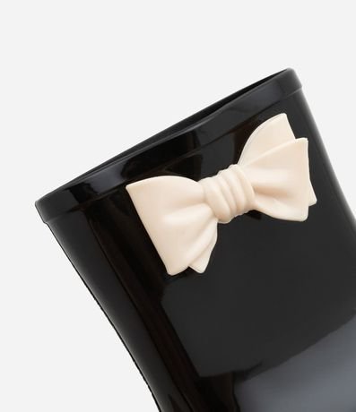 Bota de Lluvia con Lazo y Suela Contrastante - Talle 21/22 al 27/28 3