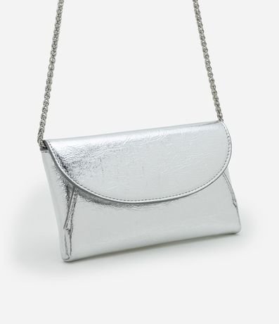 Cartera tipo Billetera en PU con Bretel Transversal de Cadena