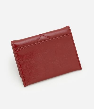 Billetera Sobre Pequeña en PU con Textura Capitoneada y Corazón 3