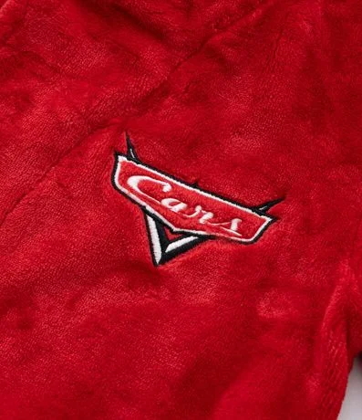 Bata de Baño Infantil con Bordado Mcqueen de Coches - Talle 3 a 8 años 3