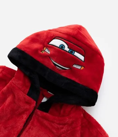 Bata de Baño Infantil con Bordado Mcqueen de Coches - Talle 3 a 8 años 4