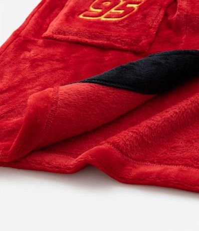 Bata de Baño Infantil con Bordado Mcqueen de Coches - Talle 3 a 8 años 6