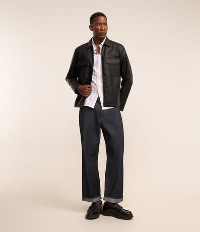 Camisa Slim en Oxford con Rayas 2