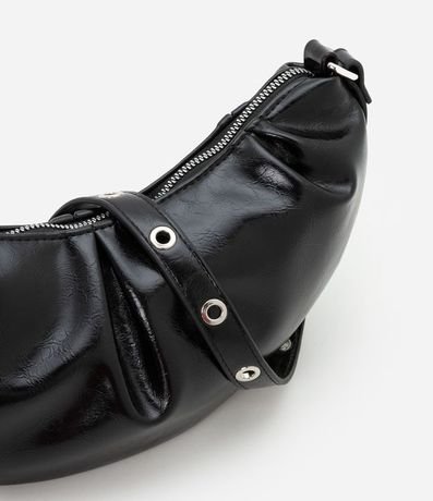 Cartera Shoulder Pequeña en PU con Ojetes en la Asa 5