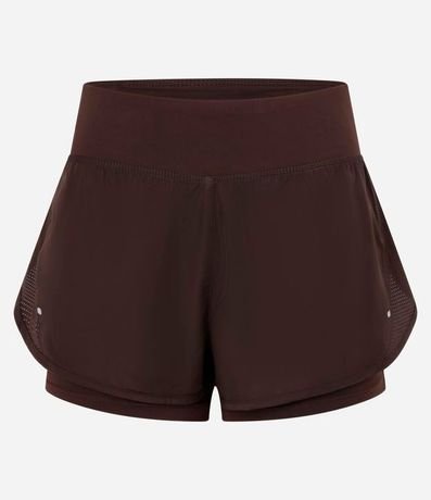 Bermuda Runner Deportiva en Microfibra con Cintura Elástica 5