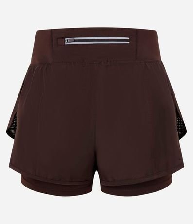 Bermuda Runner Deportiva en Microfibra con Cintura Elástica 6