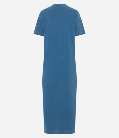 Vestido New Midi en Algodón con Abertura Lateral 5