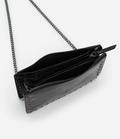 Cartera Transversal Pequena con Bolsillos y Asa de Cadena 5