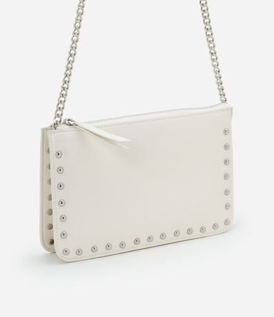 Cartera Transversal Pequena con Bolsillos y Asa de Cadena 2