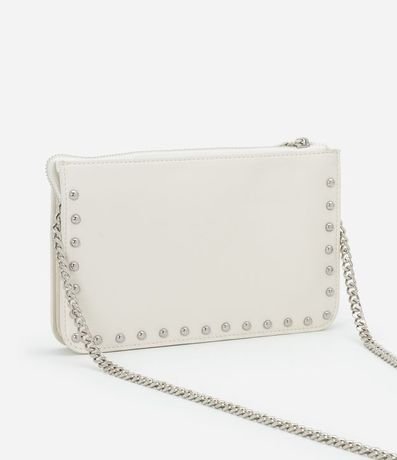 Cartera Transversal Pequena con Bolsillos y Asa de Cadena 4