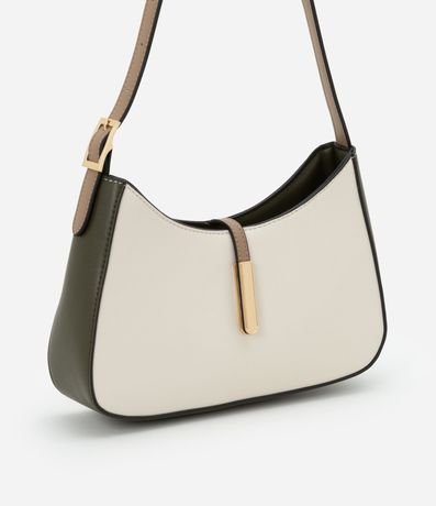 Bolsillo Baguette Pequeña con Cierre Solapa de Metal 1