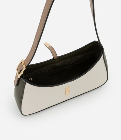 Bolsillo Baguette Pequeña con Cierre Solapa de Metal 4