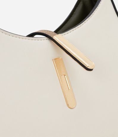 Bolsillo Baguette Pequeña con Cierre Solapa de Metal 5