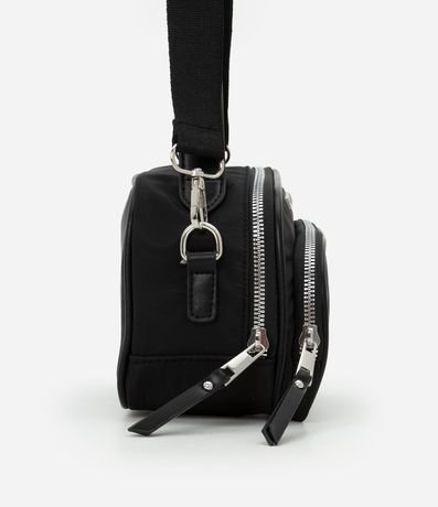 Cartera Camera Bag Pequeña con Textura en Capitoneada 3