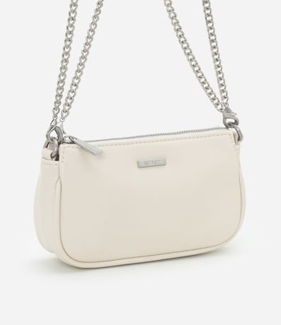 Bolso Baguette Pequeño con Correa de Cadena