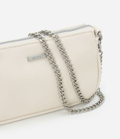 Bolso Baguette Pequeño con Correa de Cadena 6