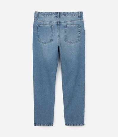 Pantalón Jeans Wide Leg con Cintura Fija 5