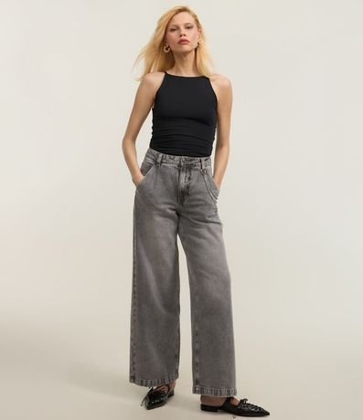 Blusa Sin Manga en Microfibra con Cuello Halter 2