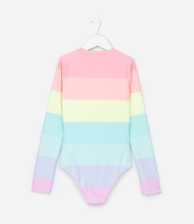 Malla Infantil en Microfibra con Estampa de Bloques de color - Talle 2 a 14 años 2