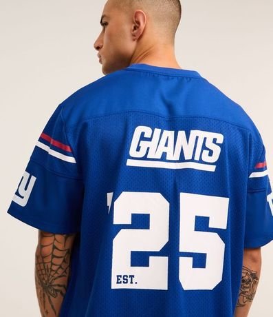 Remera Deportiva en Tecnologia Dry con Estampa NFL Giants 3