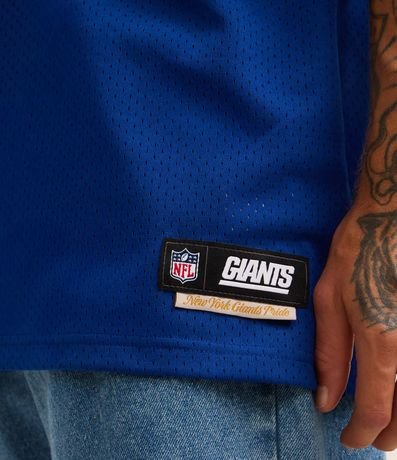 Remera Deportiva en Tecnologia Dry con Estampa NFL Giants 5