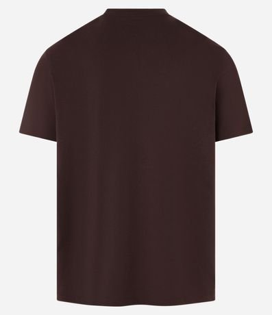 Remera Comfort en Algodón Peruano con Estampa Lettering 6