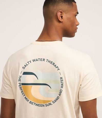 Remera Comfort en Algodón Peruano con Estampa Lettering 3