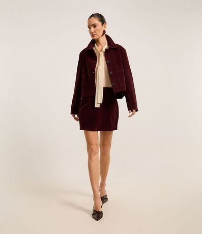 Camisa Texturizada en Voile con Cuello Lazo 2