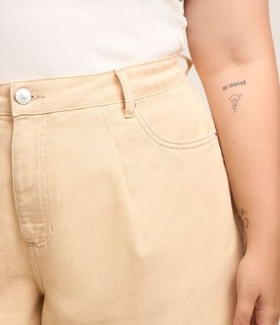 Short Evasé en Sarga Liviana con Bajo a Hilo Curve & Plus Size 4