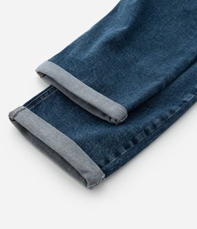 Pantalón Mom Jeans Elastano y Bajo Plegado Curve & Plus Size 9