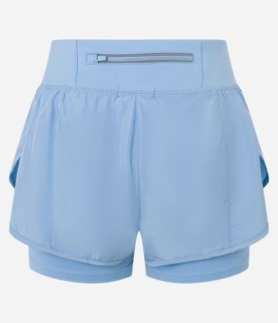 Bermuda Runner Deportiva en Microfibra con Cintura Elástica 7