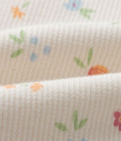 Pantalón Legging Infantil con Estampa Floral Liberty - Talle 0 a 18 meses 3