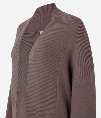 Cardigan en Punto con Sisa Deslocado 2