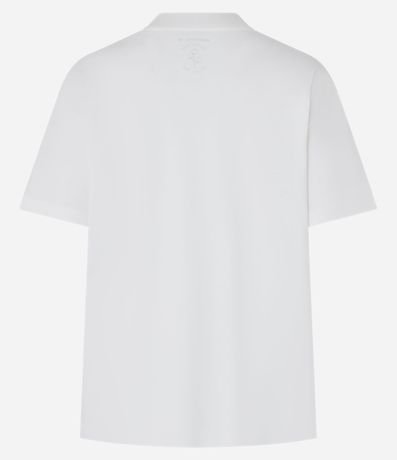 Blusa en Algodón Pima con Cuello Redondo 9