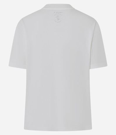 Blusa en Algodón Pima con Cuello Redondo 10