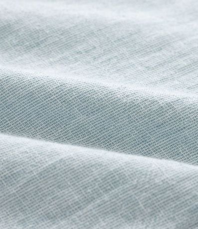 Camisa con Lino Cuello Inglés y Abotonado 8