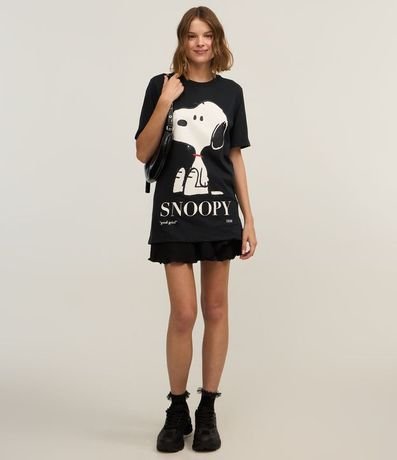 Remera en Algodón con Estampa Snoopy 2