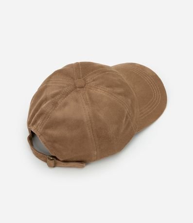 Gorra Aba Curva en Gamuza Básico 2