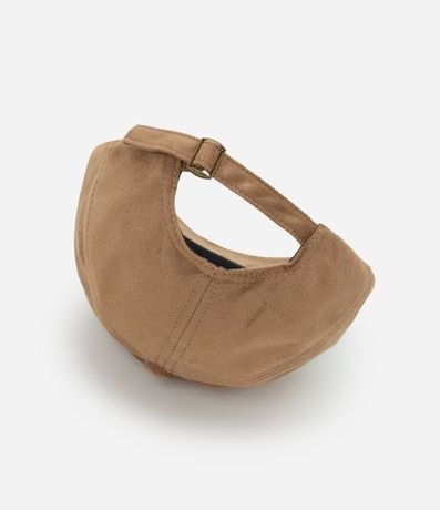 Gorra Aba Curva en Gamuza Básico 3