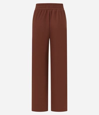 Pantalón Recto en Rib Texturizada 6