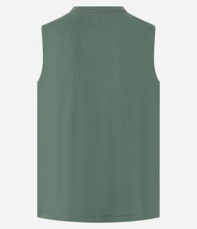 Musculosa Comfort en Algodón con Estampa Centralizada 6