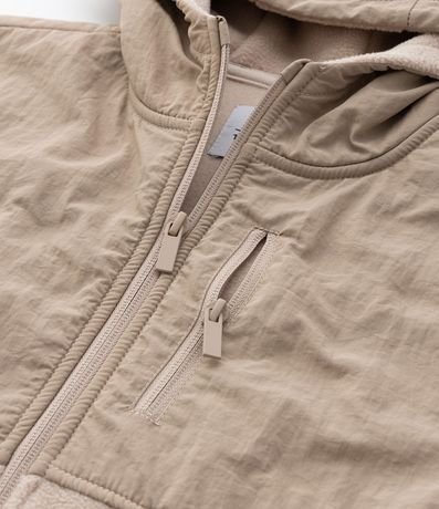 Campera Deportiva Infantil con Forro Fleece y Capucha - Talle 5 a 14 años 4