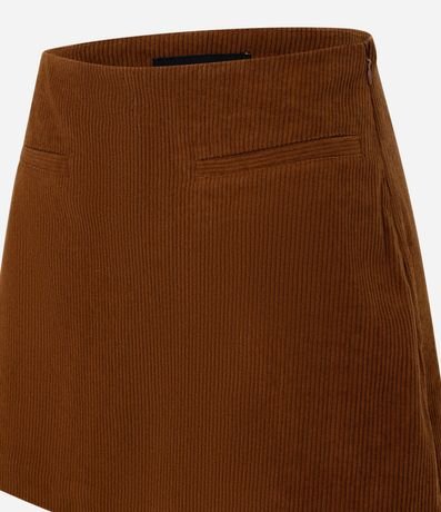 Short Pollera Corto en Terciopelo Pana 7