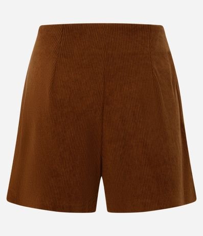 Short Pollera Corto en Terciopelo Pana 8