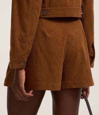 Short Pollera Corto en Terciopelo Pana 5