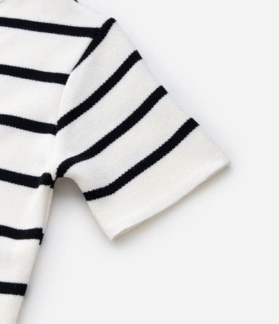 Blusa Infantil en Punto con Rayas - Talle 5 a 14 años 5