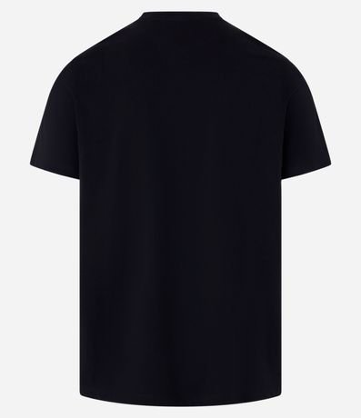 Remera Regular en Algodón con Rayas 4