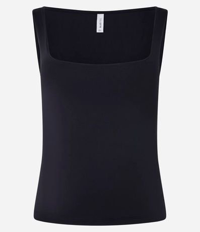 Blusa en Microfibra con Escote Cuadrado 5