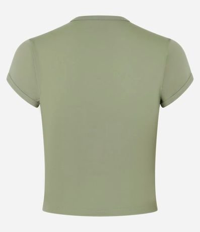 Blusa Básica en Poliamida con Manga Corta 2